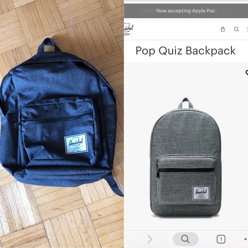 Herschel pop quiz backpack